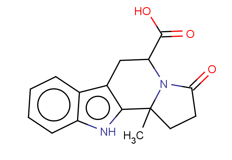 11b-methyl-3-oxo-1H,2H,3H,5H,6H,11H,11bH-indolo[3,2-g]indolizine-5-carboxylic acid