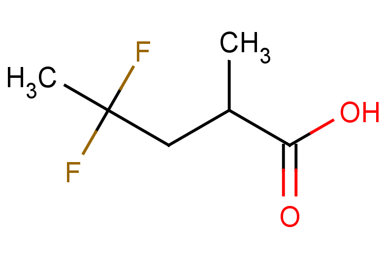 4,4-difluoro-2-methylpentanoic acid