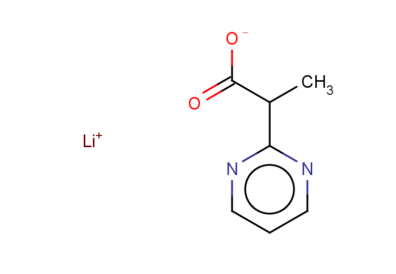 lithium(1+) 2-(pyrimidin-2-yl)propanoate