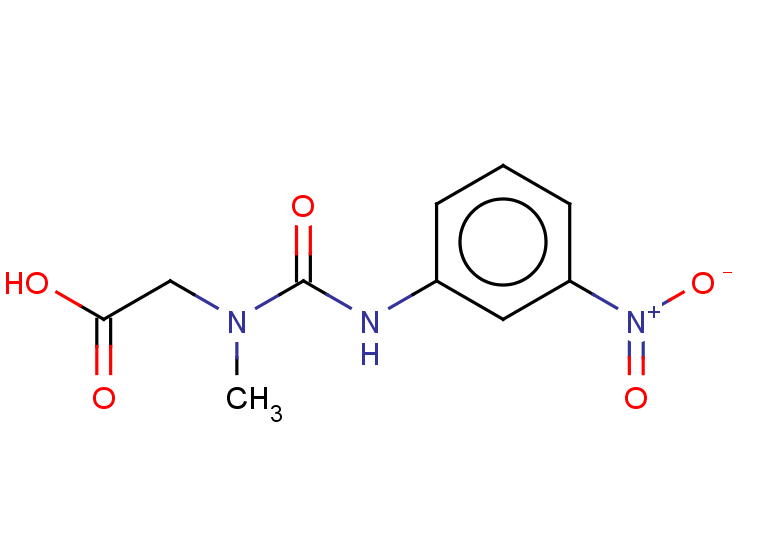2-{methyl[(3-nitrophenyl)carbamoyl]amino}acetic acid