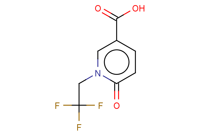 6-oxo-1-(2,2,2-trifluoroethyl)-1,6-dihydropyridine-3-carboxylic acid