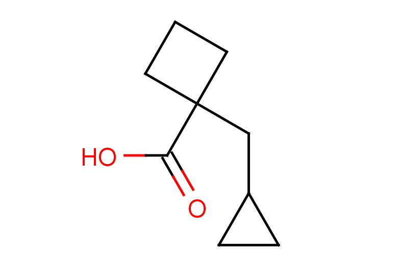 1-(cyclopropylmethyl)cyclobutane-1-carboxylic acid