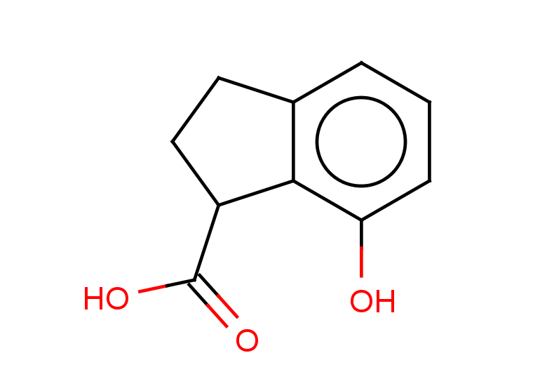7-hydroxy-2,3-dihydro-1H-indene-1-carboxylic acid