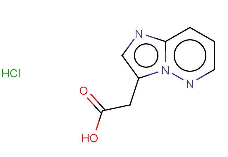 2-{imidazo[1,2-b]pyridazin-3-yl}acetic acid hydrochloride