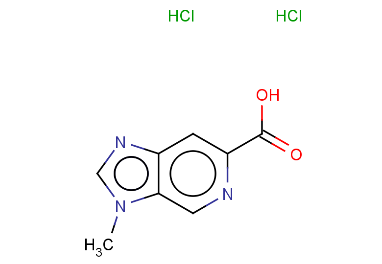 3-methyl-3H-imidazo[4,5-c]pyridine-6-carboxylic acid dihydrochloride