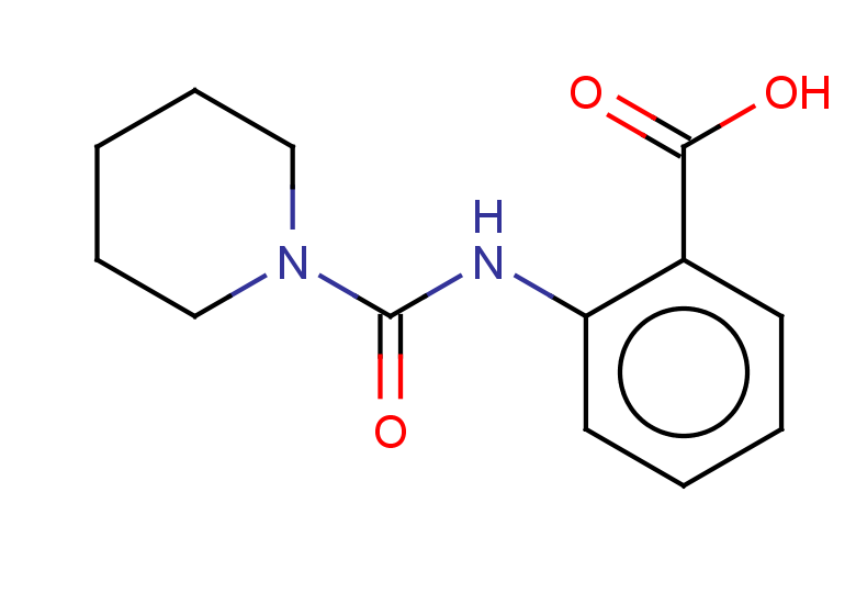 2-[(piperidine-1-carbonyl)amino]benzoic acid