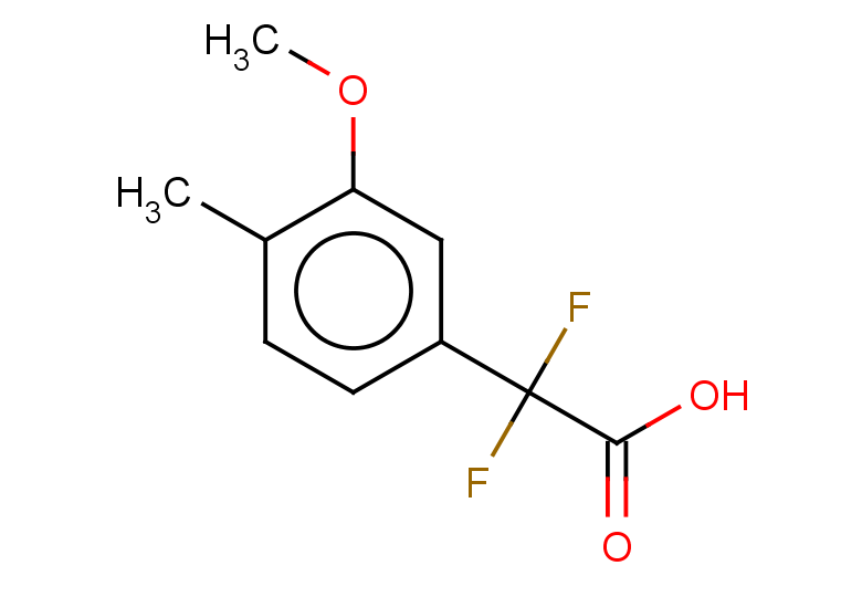 2,2-difluoro-2-(3-methoxy-4-methylphenyl)acetic acid