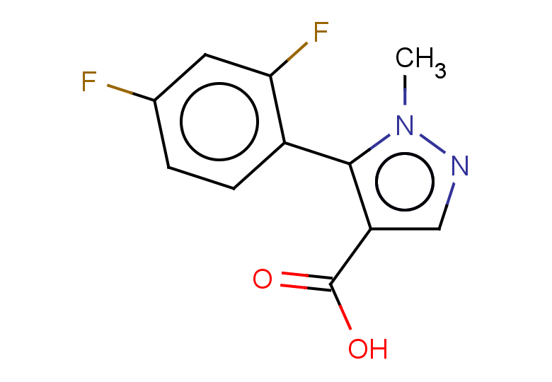 5-(2,4-difluorophenyl)-1-methyl-1H-pyrazole-4-carboxylic acid