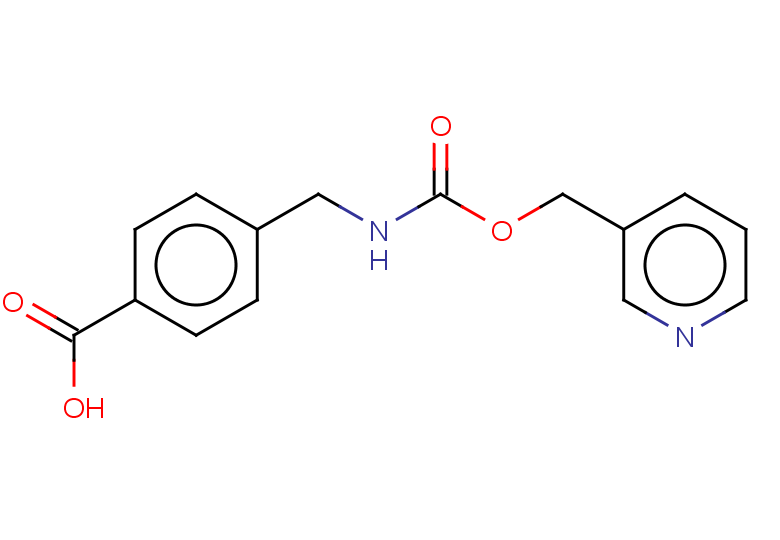 4-[({[(pyridin-3-yl)methoxy]carbonyl}amino)methyl]benzoic acid