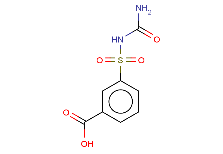 3-[(carbamoylamino)sulfonyl]benzoic acid