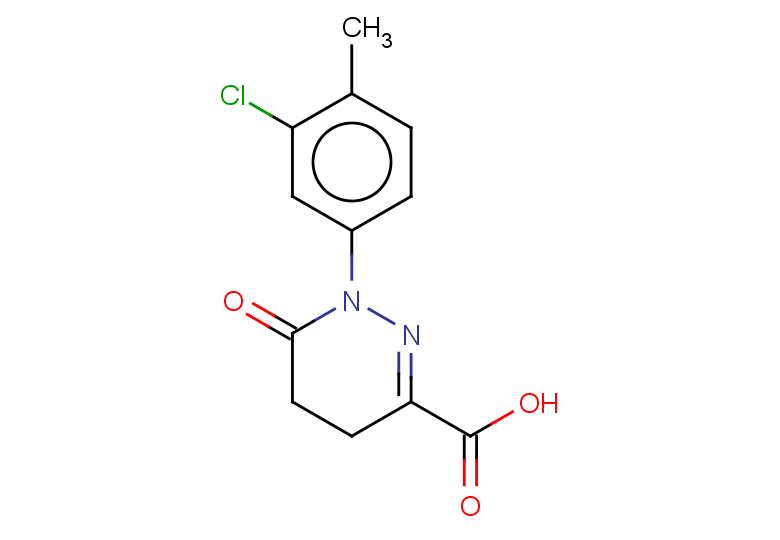 1-(3-chloro-4-methylphenyl)-6-oxo-1,4,5,6-tetrahydropyridazine-3-carboxylic acid