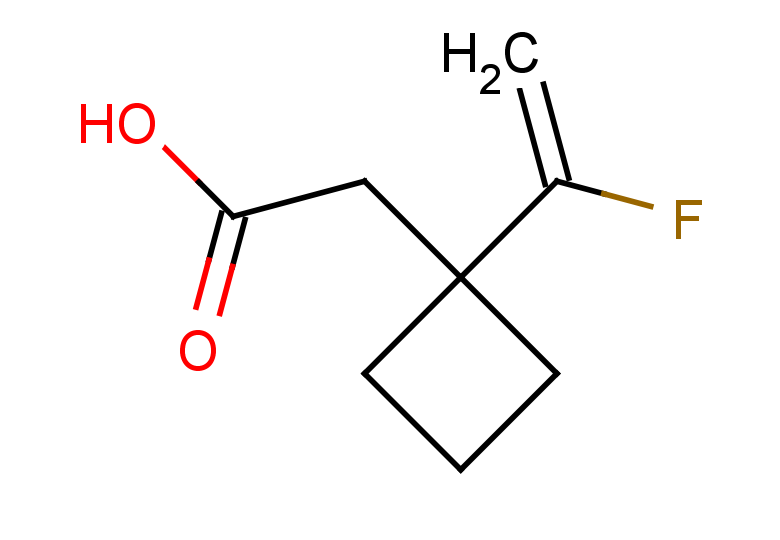 2-[1-(1-fluoroethenyl)cyclobutyl]acetic acid
