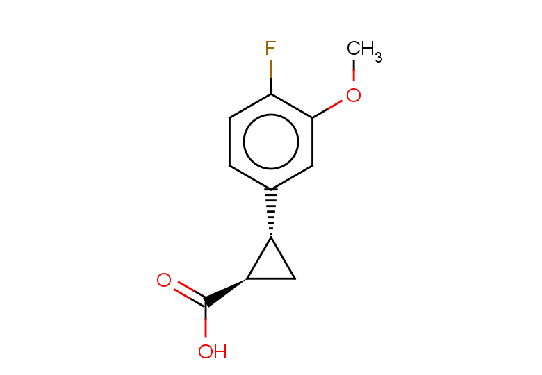 rac-(1R,2R)-2-(4-fluoro-3-methoxyphenyl)cyclopropane-1-carboxylic acid, trans