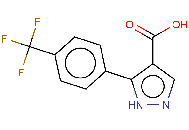 5-[4-(trifluoromethyl)phenyl]-1H-pyrazole-4-carboxylic acid