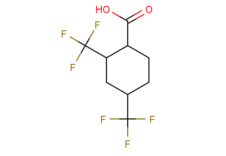 2,4-bis(trifluoromethyl)cyclohexane-1-carboxylic acid
