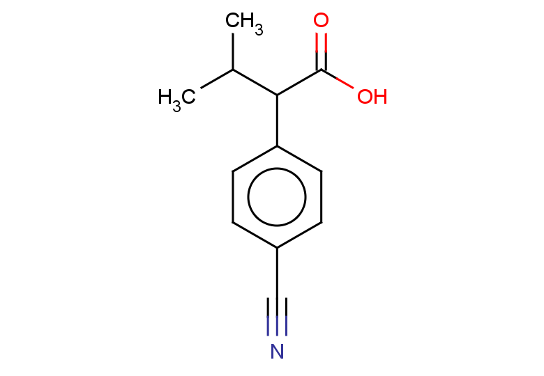 2-(4-cyanophenyl)-3-methylbutanoic acid