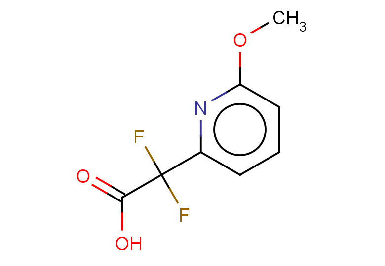 2,2-difluoro-2-(6-methoxypyridin-2-yl)acetic acid