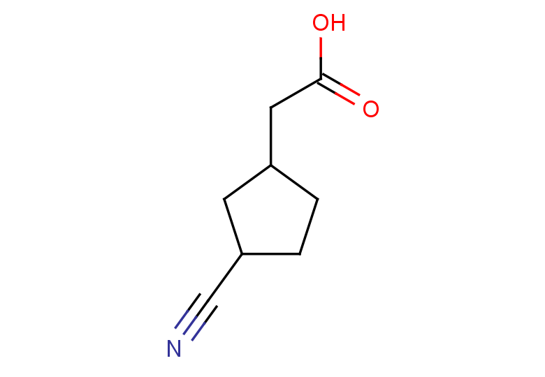 2-(3-cyanocyclopentyl)acetic acid, Mixture of diastereomers