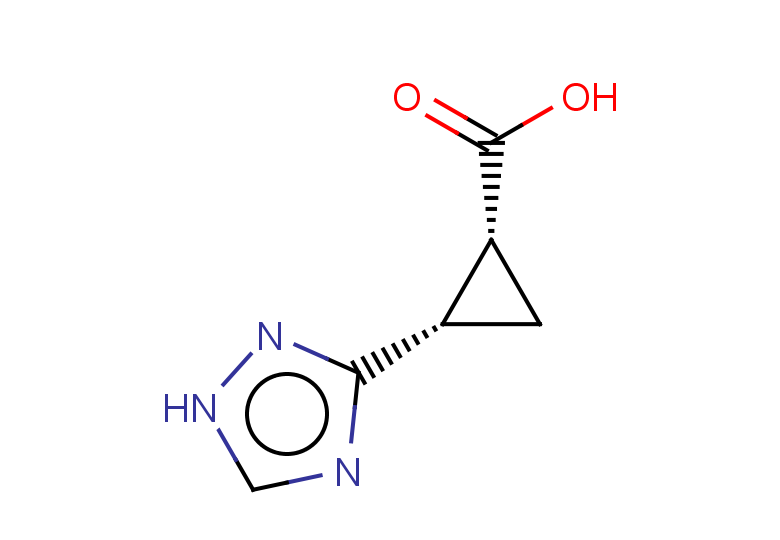 rac-(1R,2S)-2-(1H-1,2,4-triazol-3-yl)cyclopropane-1-carboxylic acid, cis