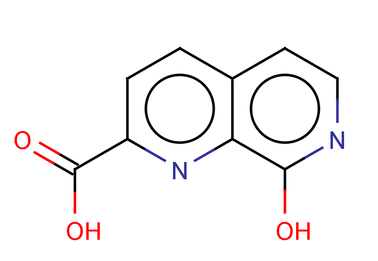 8-hydroxy-1,7-naphthyridine-2-carboxylic acid