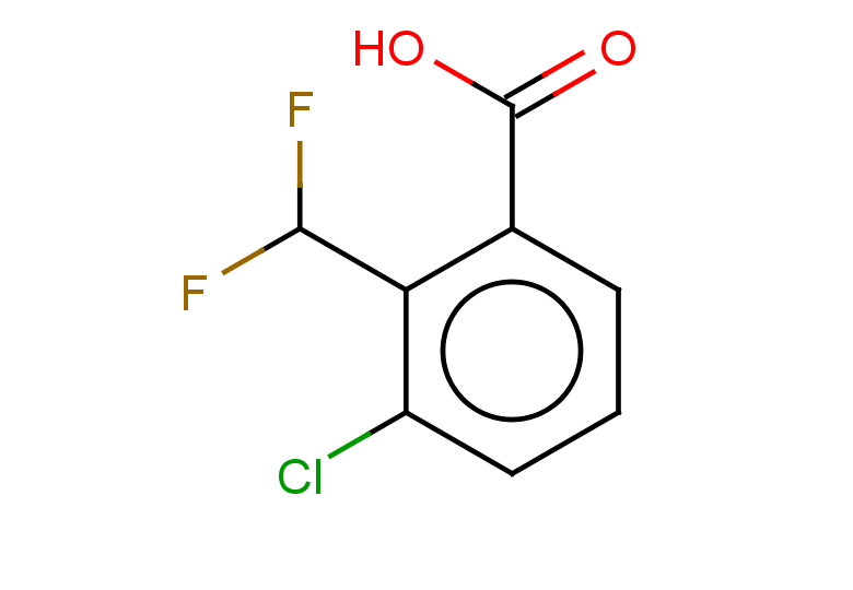 3-chloro-2-(difluoromethyl)benzoic acid