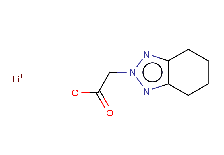 lithium(1+) ion 2-(4,5,6,7-tetrahydro-2H-1,2,3-benzotriazol-2-yl)acetate