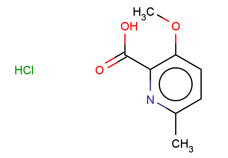 3-methoxy-6-methylpyridine-2-carboxylic acid hydrochloride