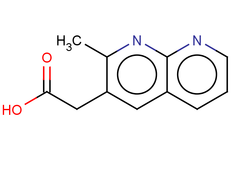 2-(2-methyl-1,8-naphthyridin-3-yl)acetic acid