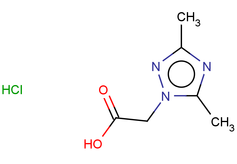 2-(dimethyl-1H-1,2,4-triazol-1-yl)acetic acid hydrochloride