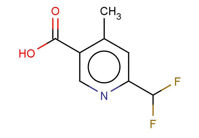 6-(difluoromethyl)-4-methylpyridine-3-carboxylic acid