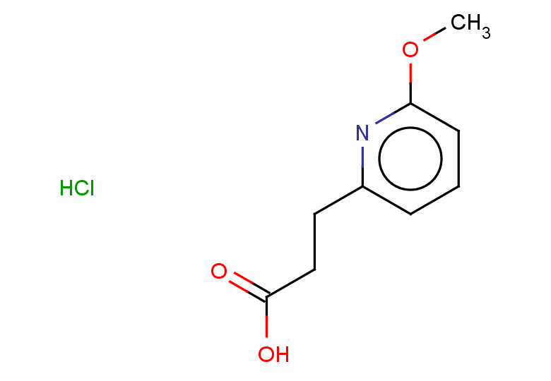 3-(6-methoxypyridin-2-yl)propanoic acid hydrochloride
