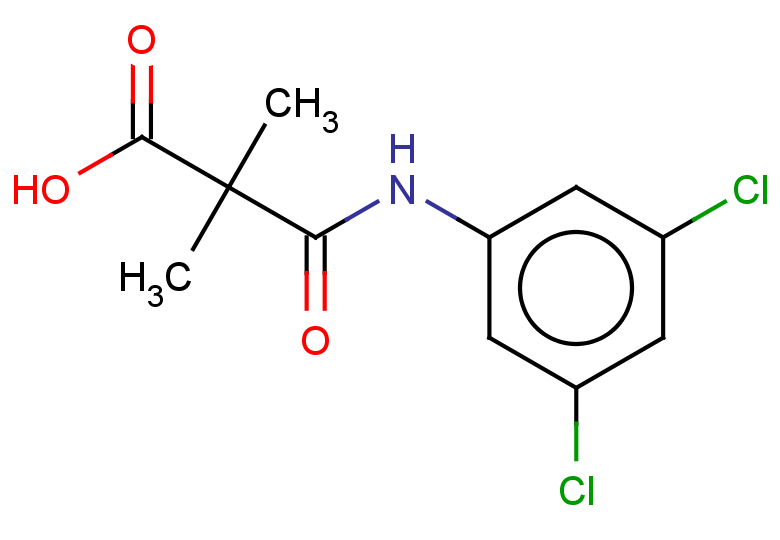 2-[(3,5-dichlorophenyl)carbamoyl]-2,2-dimethylacetic acid