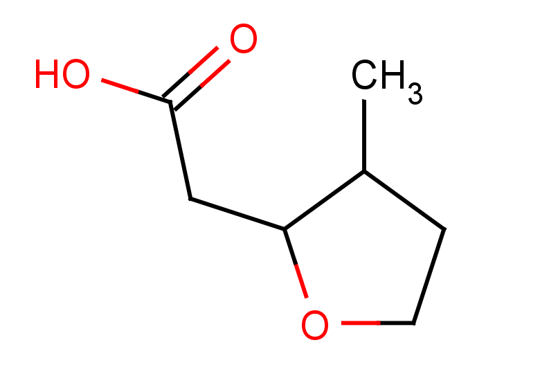 2-(3-methyloxolan-2-yl)acetic acid, Mixture of diastereomers