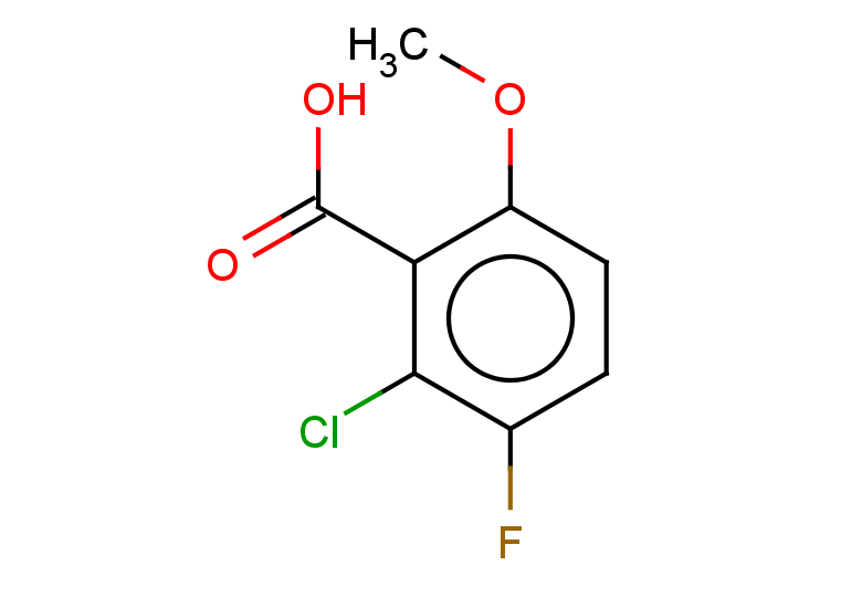 2-chloro-3-fluoro-6-methoxybenzoic acid
