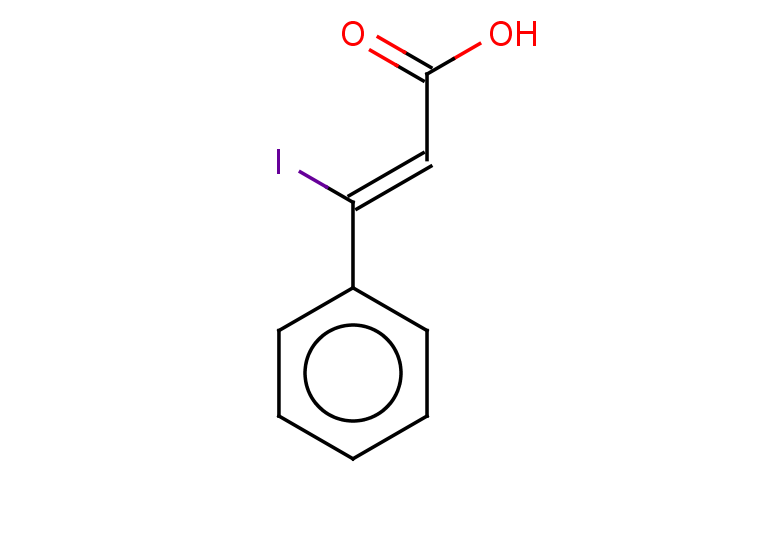 (2Z)-3-iodo-3-phenylprop-2-enoic acid
