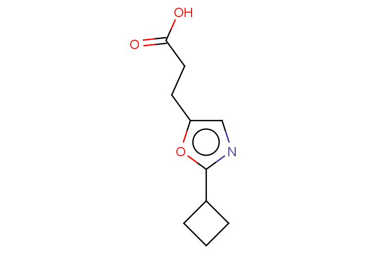 3-(2-cyclobutyl-1,3-oxazol-5-yl)propanoic acid