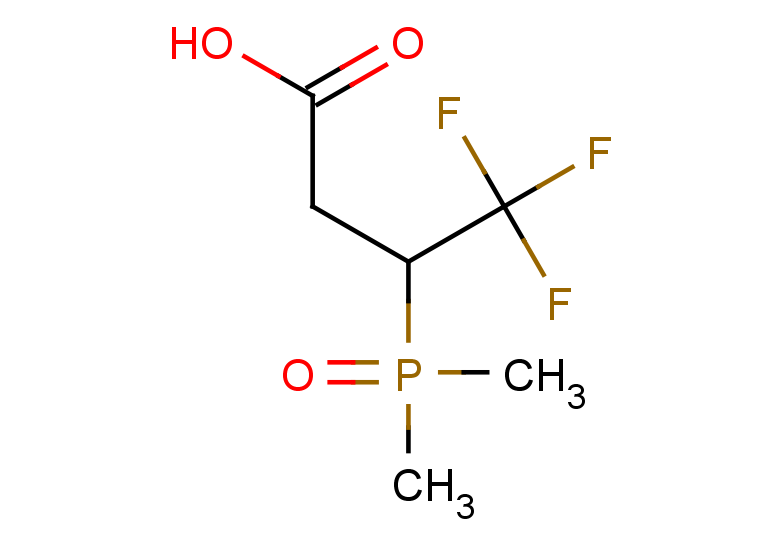 3-(dimethylphosphoryl)-4,4,4-trifluorobutanoic acid