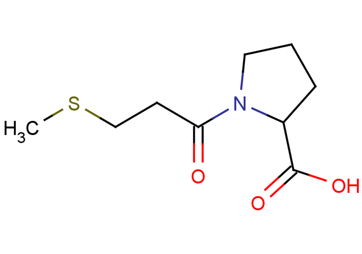 1-[3-(methylsulfanyl)propanoyl]pyrrolidine-2-carboxylic acid