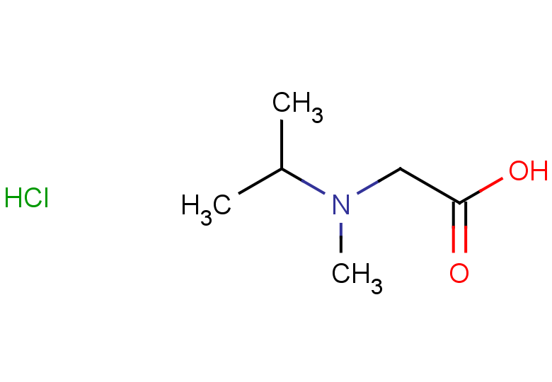 2-[methyl(propan-2-yl)amino]acetic acid hydrochloride