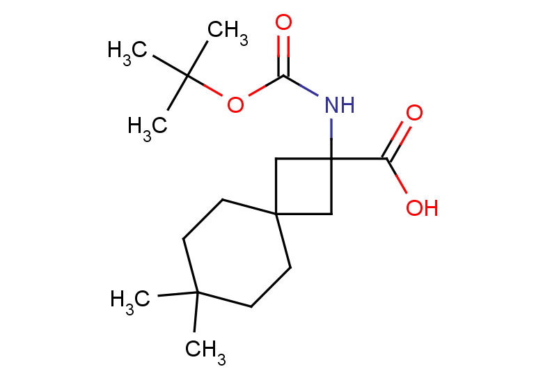 2-{[(tert-butoxy)carbonyl]amino}-7,7-dimethylspiro[3.5]nonane-2-carboxylic acid