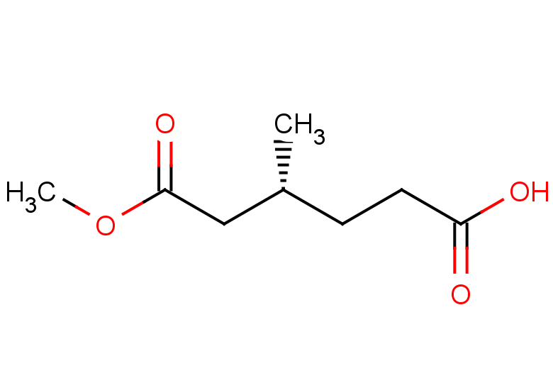 (4R)-6-methoxy-4-methyl-6-oxohexanoic acid