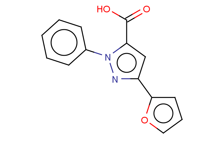 3-(furan-2-yl)-1-phenyl-1H-pyrazole-5-carboxylic acid