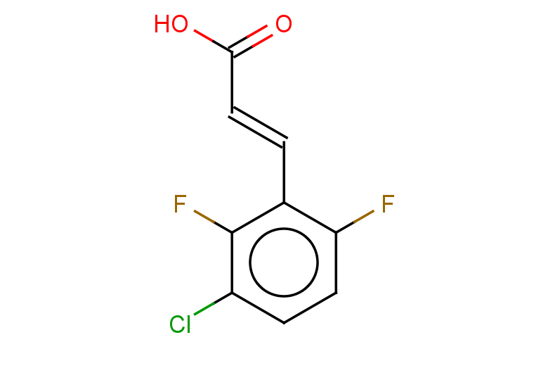 (2E)-3-(3-chloro-2,6-difluorophenyl)prop-2-enoic acid