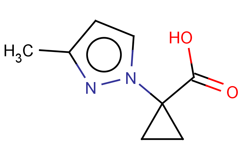1-(3-methyl-1H-pyrazol-1-yl)cyclopropane-1-carboxylic acid