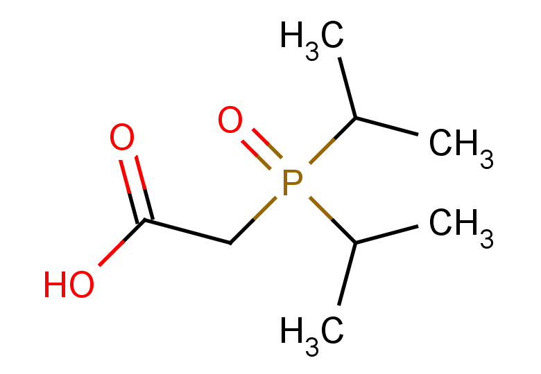 2-[bis(propan-2-yl)phosphoryl]acetic acid