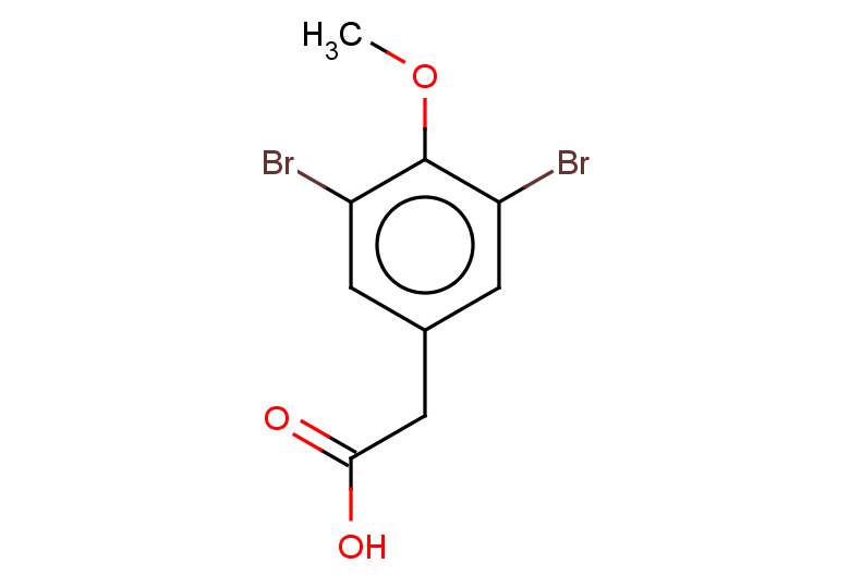 2-(3,5-dibromo-4-methoxyphenyl)acetic acid