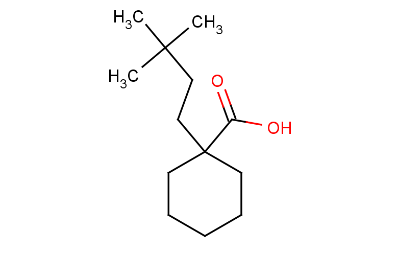 1-(3,3-dimethylbutyl)cyclohexane-1-carboxylic acid