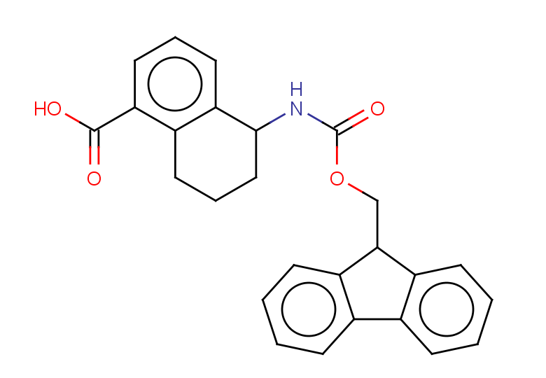 5-({[(9H-fluoren-9-yl)methoxy]carbonyl}amino)-5,6,7,8-tetrahydronaphthalene-1-carboxylic acid