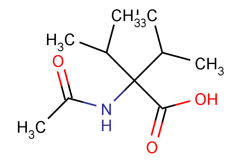 2-acetamido-3-methyl-2-(propan-2-yl)butanoic acid