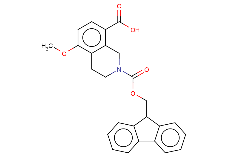 2-{[(9H-fluoren-9-yl)methoxy]carbonyl}-5-methoxy-1,2,3,4-tetrahydroisoquinoline-8-carboxylic acid